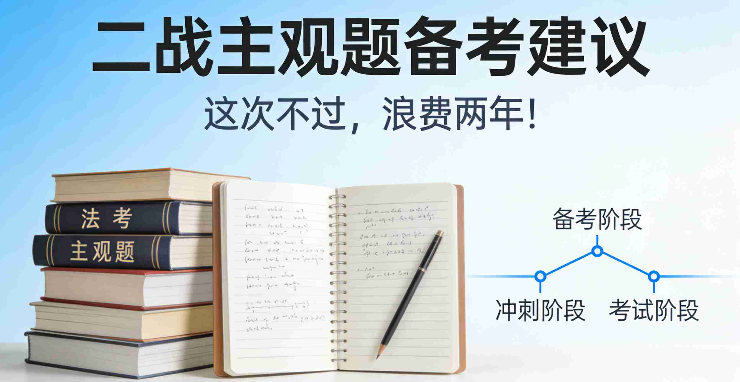 這次不過，浪費兩年!二戰主觀題備考建議!